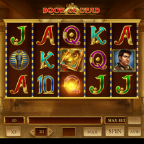 Hugo Casino - Book of Dead Slot Game - Ägyptische Schätze